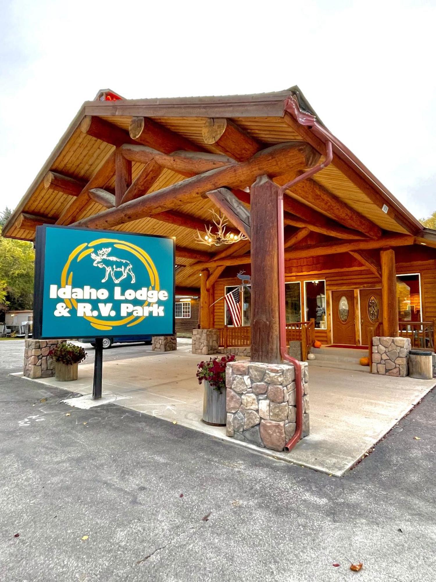 The Idaho Lodge & Rv Park Bonners Ferry Exterior photo